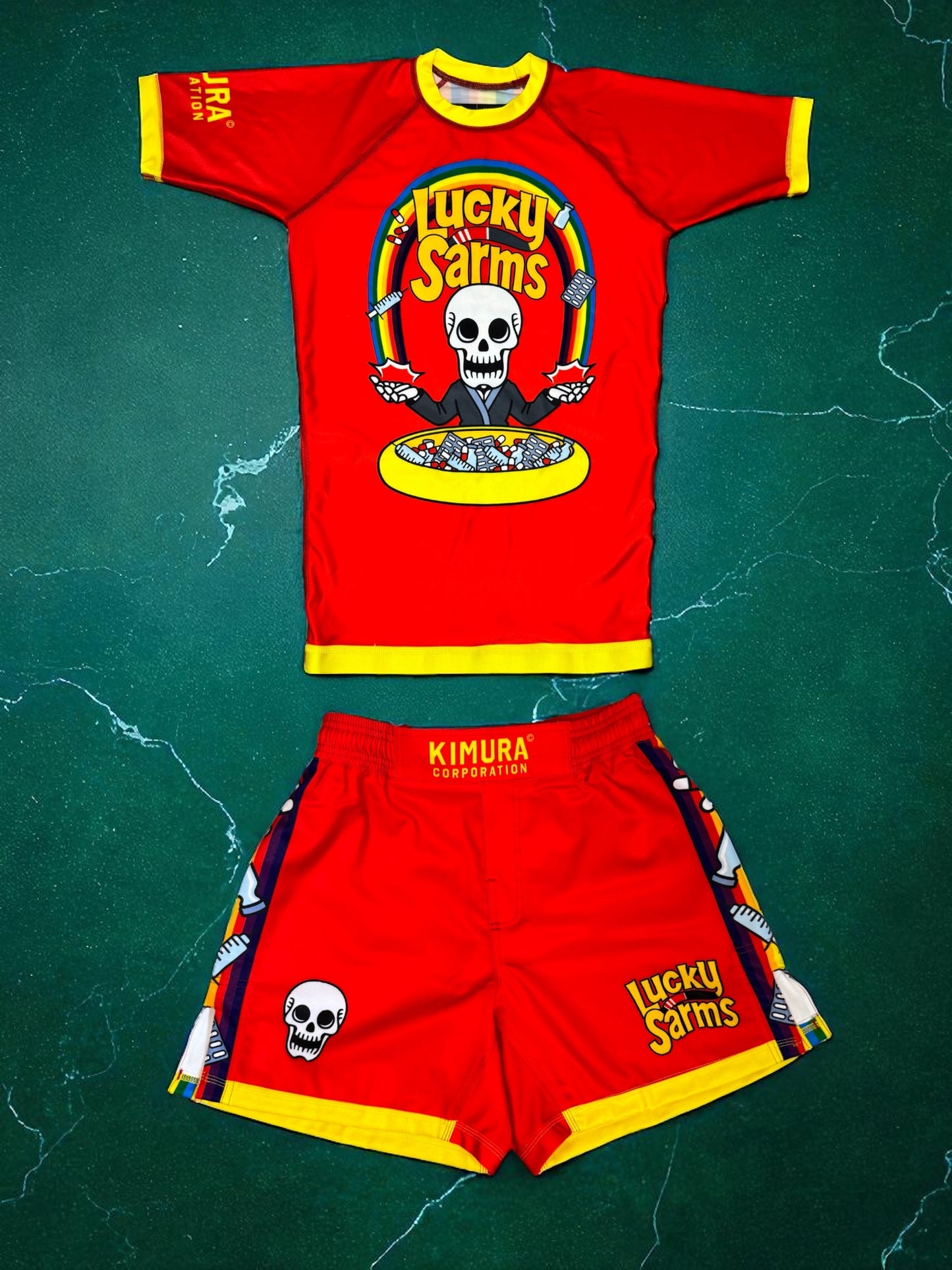 The "LUCKY SARMS" Rashguards