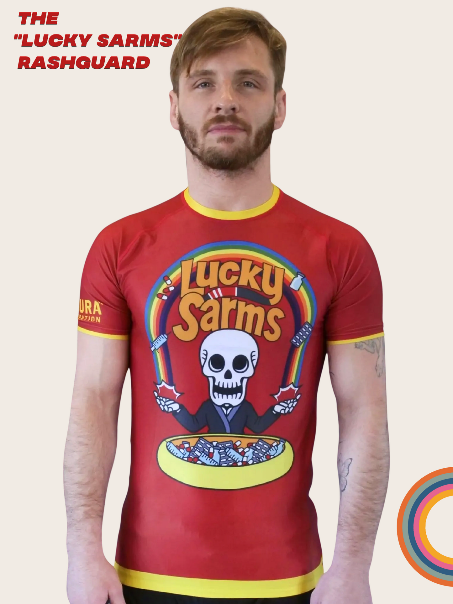 The "LUCKY SARMS" Rashguards